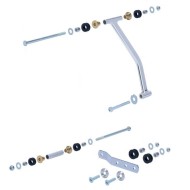 Kit Fijacion Radiador - kit de soporte 480x196 OTK Vortex TonyKart