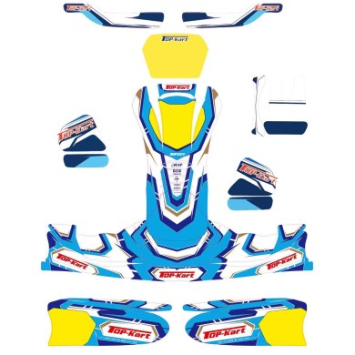 Kit Adesivi KG 509 Top-Kart OK OKJ KZ - Type "X5", MONDOKART