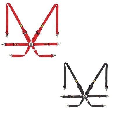 Sicherheitsgurte OMP ONE 3+2 - CONVERTIBILE, MONDOKART, kart