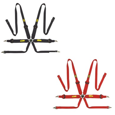 Cinture di Sicurezza OMP TECNICA 3+2, MONDOKART, kart, go kart
