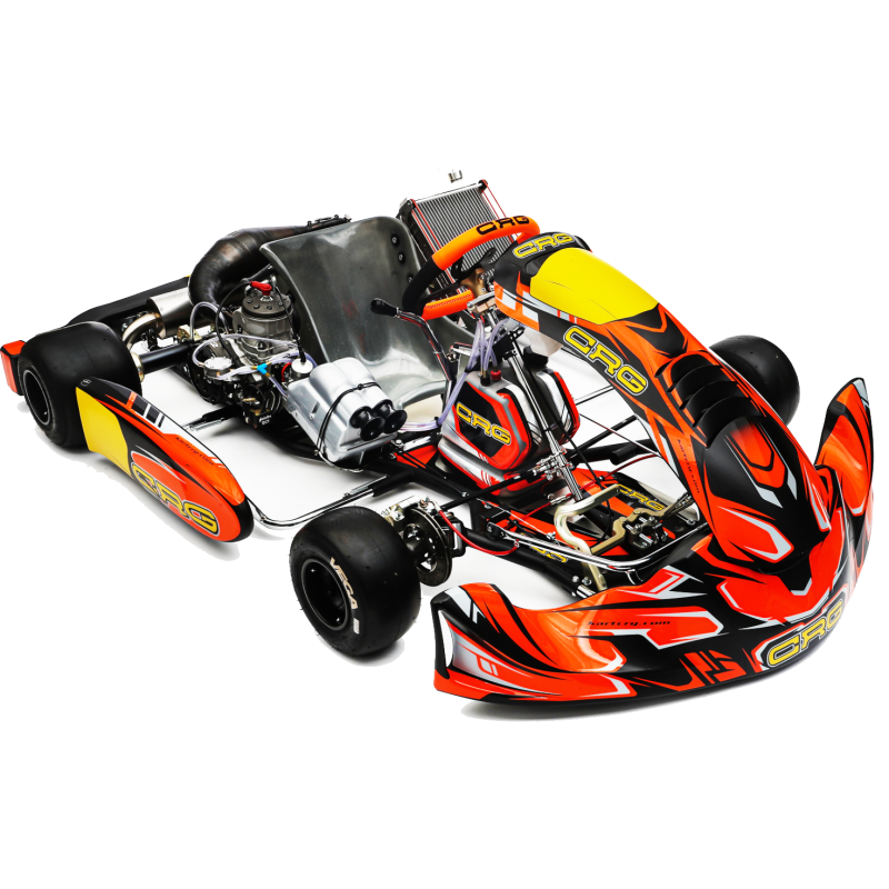 KART KZ COMPLETO – CRG ROAD REBEL V13 + TM KZ R2 BLACK