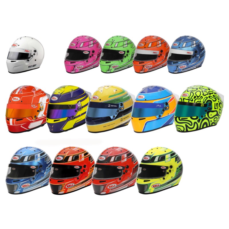 Casque BELL KC7-CMR STANDARD - Enfant Kart
