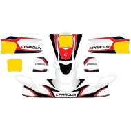 Kit Autocollants Carénages DYNAMICA-EVO OK/KZ Parolin -