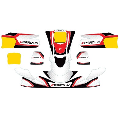 Fairing Sticker Kit DYNAMICA-EVO MINI Parolin - NEW, mondokart