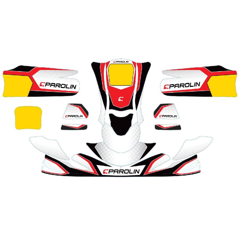 Fairing Sticker Kit DYNAMICA-EVO MINI Parolin - NEW, mondokart
