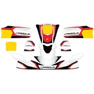Fairing Sticker Kit DYNAMICA-EVO MINI Parolin - NEW, mondokart