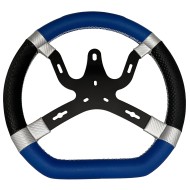 Steering Wheel HIGH GRIP Top-Kart 345mm - 4 ARMS