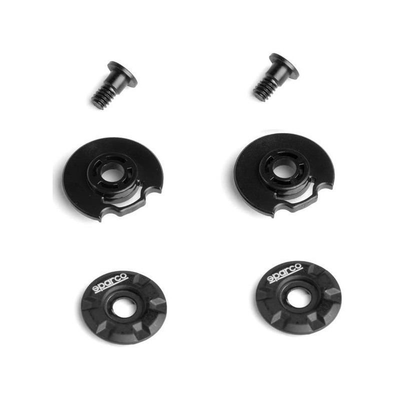 Kit Montaje Visera Sparco STEALTH RF, MONDOKART, kart, go kart