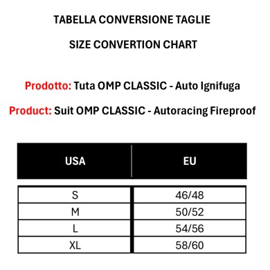 Suit OMP CLASSIC Autoracing Fireproof, mondokart, kart, kart