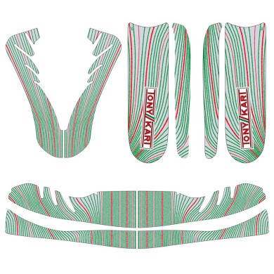Kit Pegatinas Completo OTK Tony Kart OK/KZ – M11/M10 - NEW!!