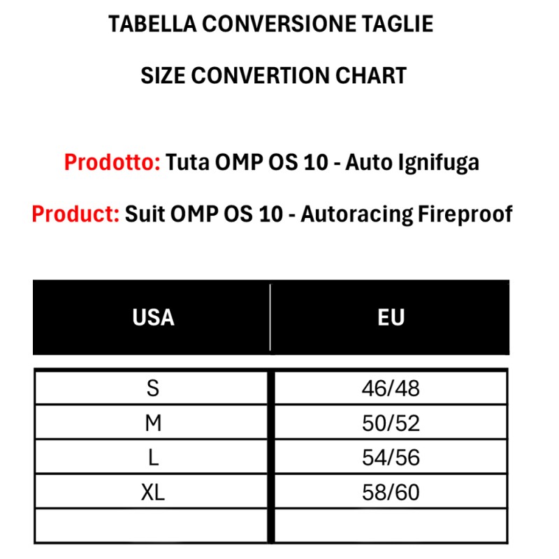 Suit OMP OS10 Autoracing Fireproof