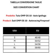 Rennanzug OMP OS10 Autoracing Fireproof