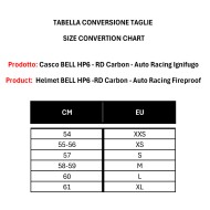 Helm BELL HP6 - RD Carbon - Auto Racing, MONDOKART, kart, go