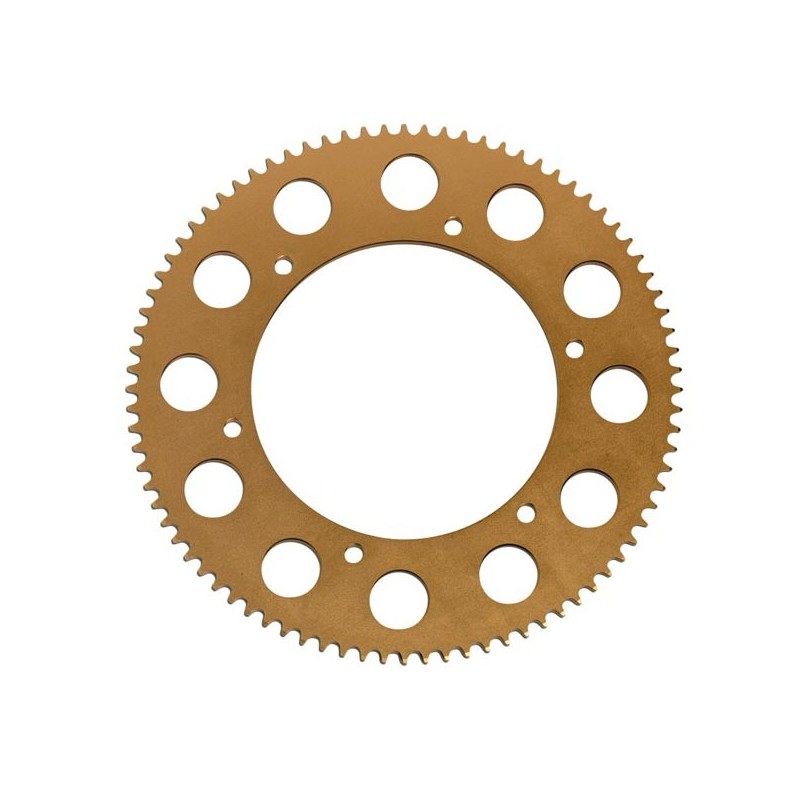 Sprocket Aluminum pitch 219 gold KF 60, mondokart, kart, kart