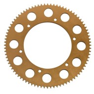 Sprocket Aluminum pitch 219 gold KF 60, mondokart, kart, kart