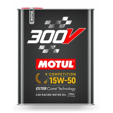 300V COMPETITION - 2 Litres - 15W50 Motul - Synthetisches Motoröl 4 Strokes