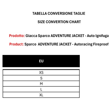 Rompevientos Sparco ADVENTURE JACKET - Auto Ignifugo