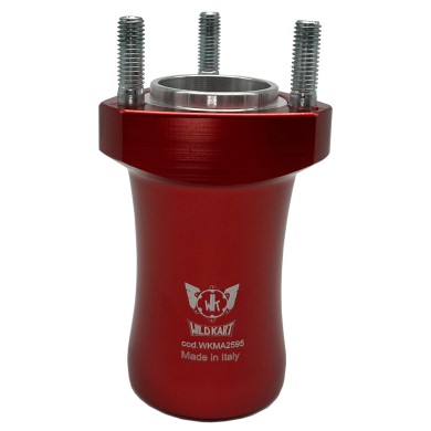 Front Alluminium Hub 95mm (bearing internal of 25mm) -