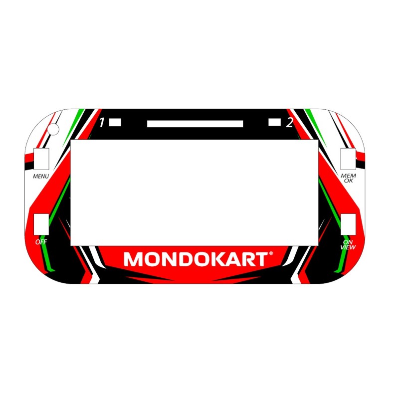 Cover Adesiva MONDOKART per AIM Mychron 6, MONDOKART, kart, go