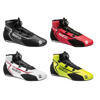 Schuhe Car Racing Sparco RAPID mit ROTOR (Boa) Feuerbeständige