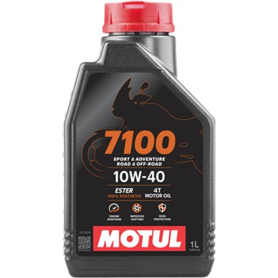 7100 10W40 Motul 4T - Huile Moteur 4 Temps Synthétique