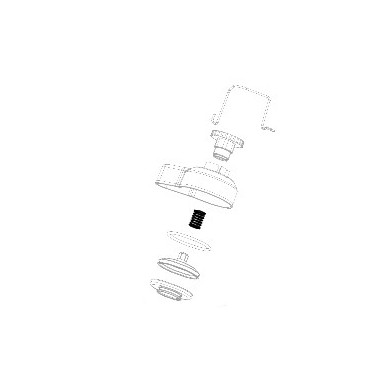 Compression exhaust valve spring Vortex RokGP - SuperRok