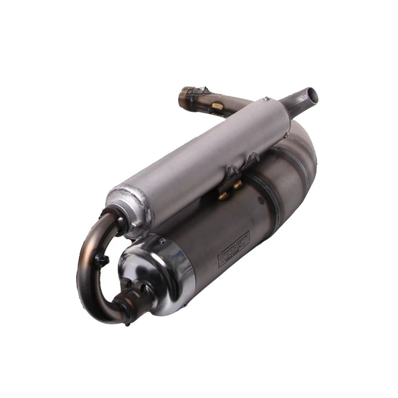 Komplette Auspuffanlage mit Schalldämpfer - Vortex Rok SVR
