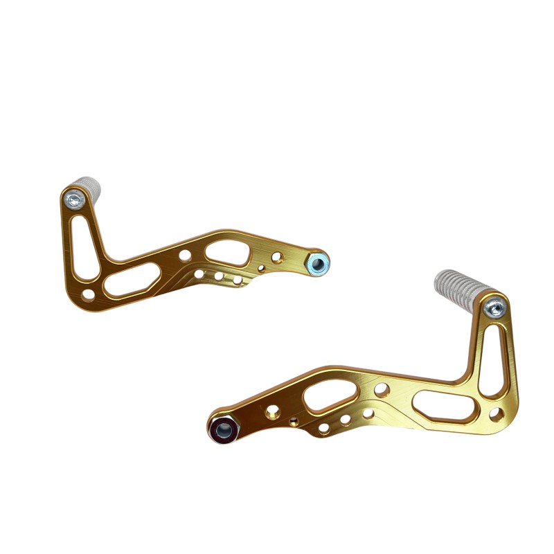 Pedals CNC machined from solid