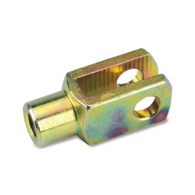 Forcella M6 acciaio 24mm tirante freno, MONDOKART, kart, go