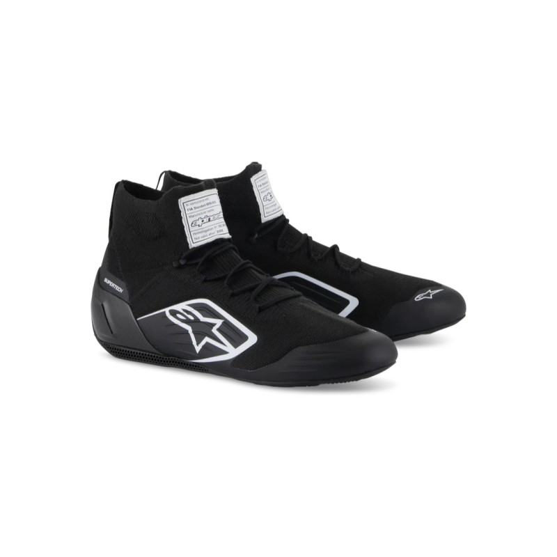 Bottines Auto Racing Alpinestars Supertech FIA/SFI Ignifuge