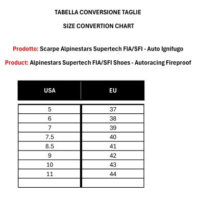 Bottines Auto Racing Alpinestars Supertech FIA/SFI Ignifuge