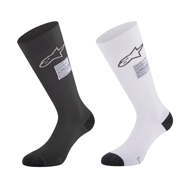 Flammhemmende Stricksocken Alpinestars ZX V4, MONDOKART, kart