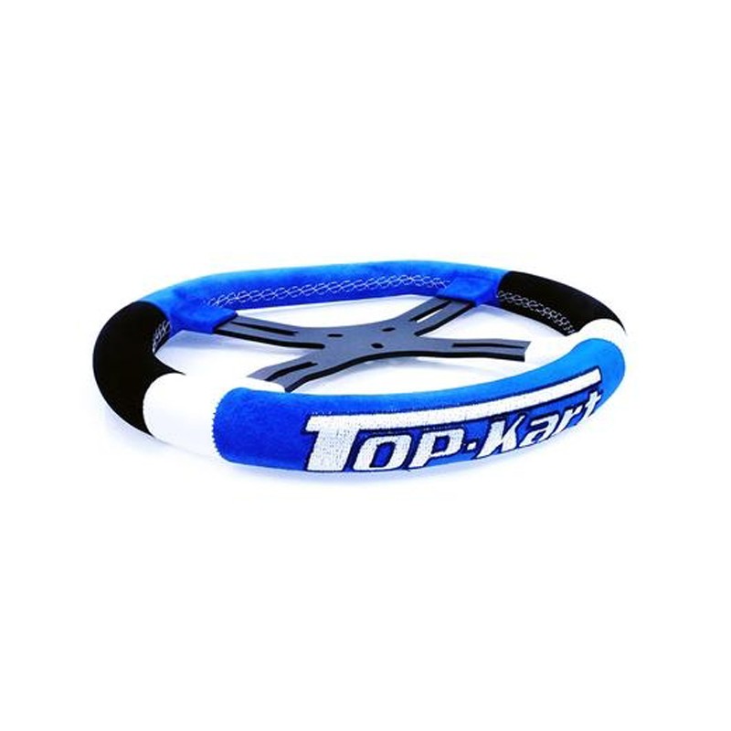 Steering wheel in alcantara Top-Kart 340mm - 4 ARMS