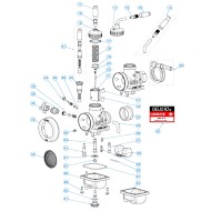 Carburateur Dellorto PHDG 18 – Version AU (Homologué ACI)