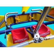 Paar Fußstütze Ergonomische Baby, MONDOKART, kart, go kart