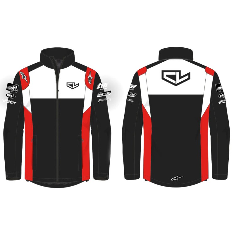 WindJacket WINTER CHARLES LECLERC, mondokart, kart, kart store