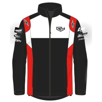 Giacca a Vento WINTER CHARLES LECLERC, MONDOKART, kart, go