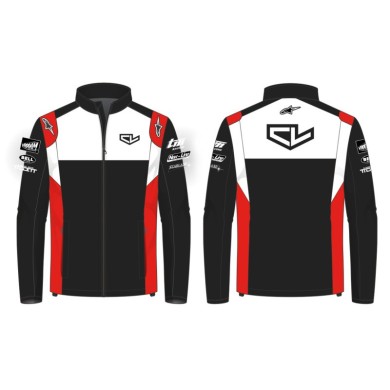 Cortavientos Soft Shell CHARLES LECLERC, MONDOKART, kart, go