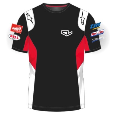 Camiseta CHARLES LECLERC, MONDOKART, kart, go kart, karting