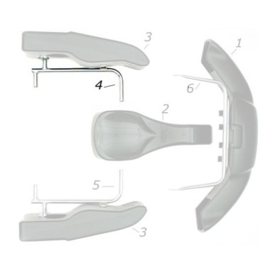 Support Ponton gauche New Age SX Mini CRG, MONDOKART, kart, go