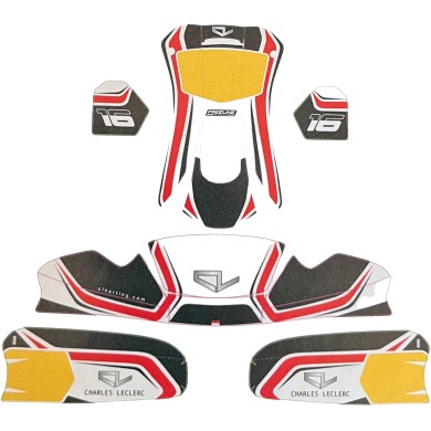 Bodyworks Stickers LECLERC MINI MK27 - NEW!!