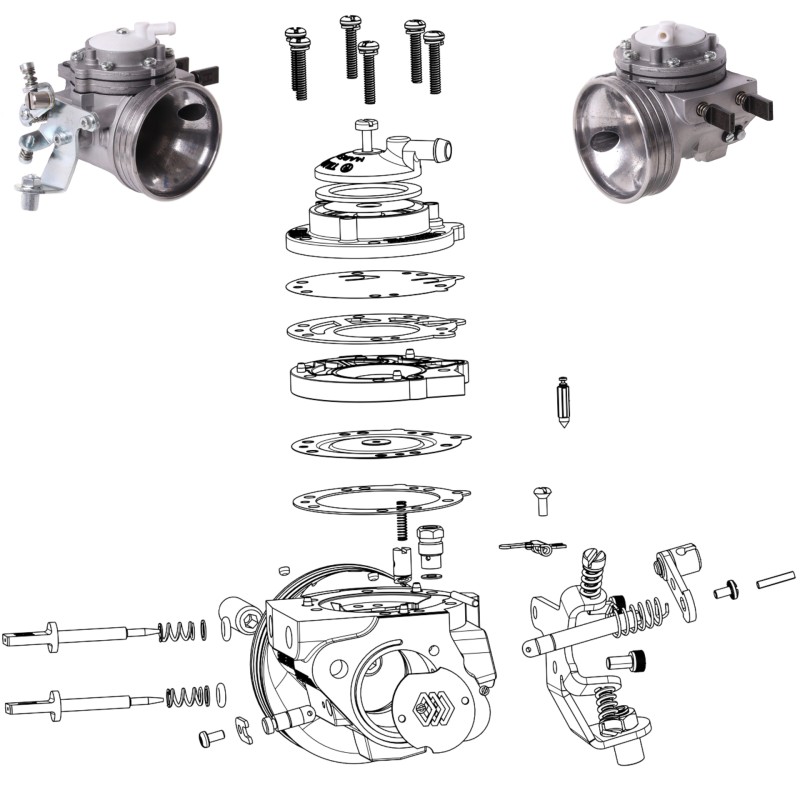 Carburateur Tillotson HW-49A D.24 OK-N
