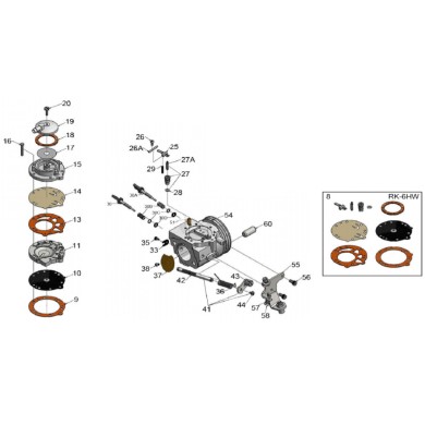 Carburatore Tillotson HW-33A - IAME KA100