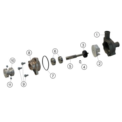 Wasserpumpe IPK - Formula K - Praga - OK1