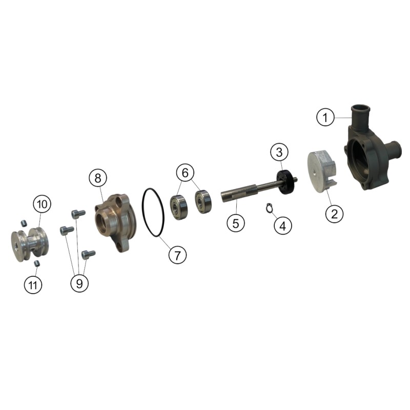 Pompe a Eau IPK - Formula K - Praga - OK1