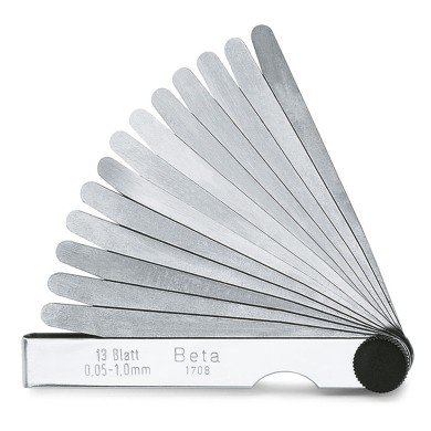 Feeler 20 Blades 0.05mm - 1.00mm