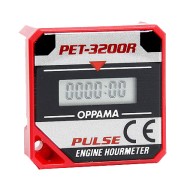 Compteur Heures PET-3200R Rouge