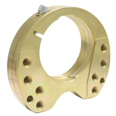 Achsträger Flansch 30mm Mini Gold Aluminium Special CRG
