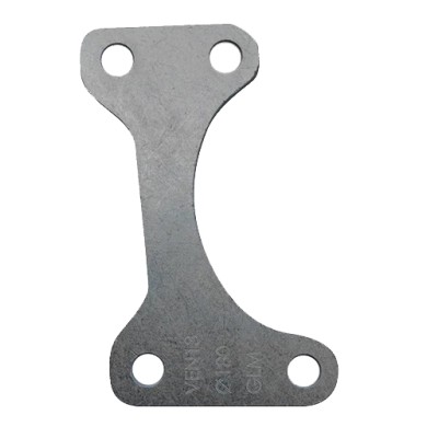 Rear Brake Caliper Support Plate V13 IRON (Disk 180mm)