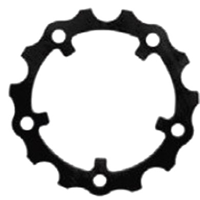 Scheibenflanschabschnitt New Age Schwarz CRG